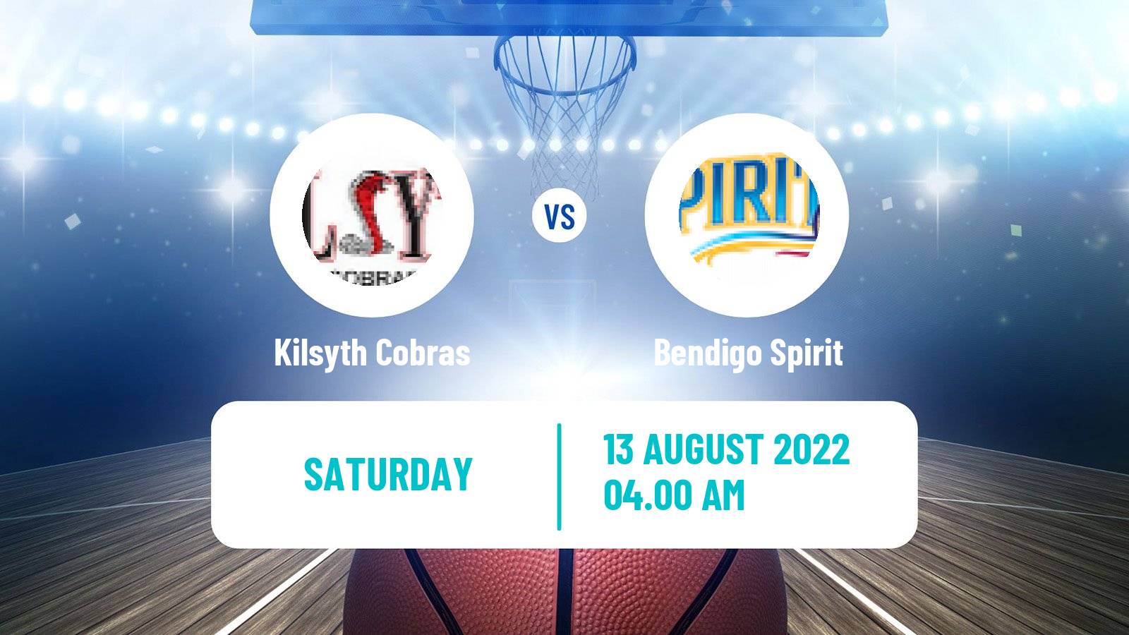 Basketball Australian NBL1 South Women Kilsyth Cobras - Bendigo Spirit