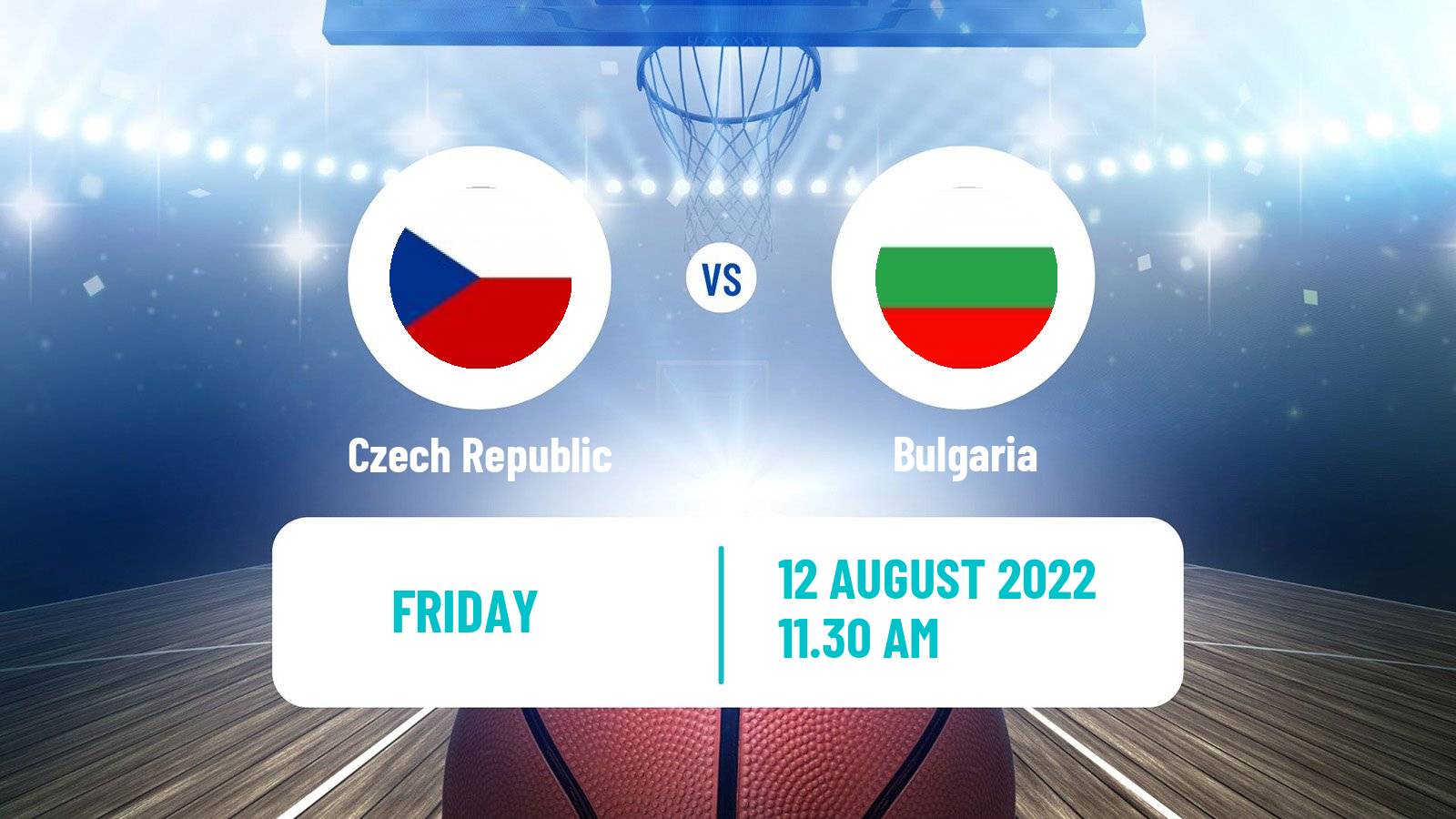 Basketball Friendly International Basketball Czech Republic - Bulgaria