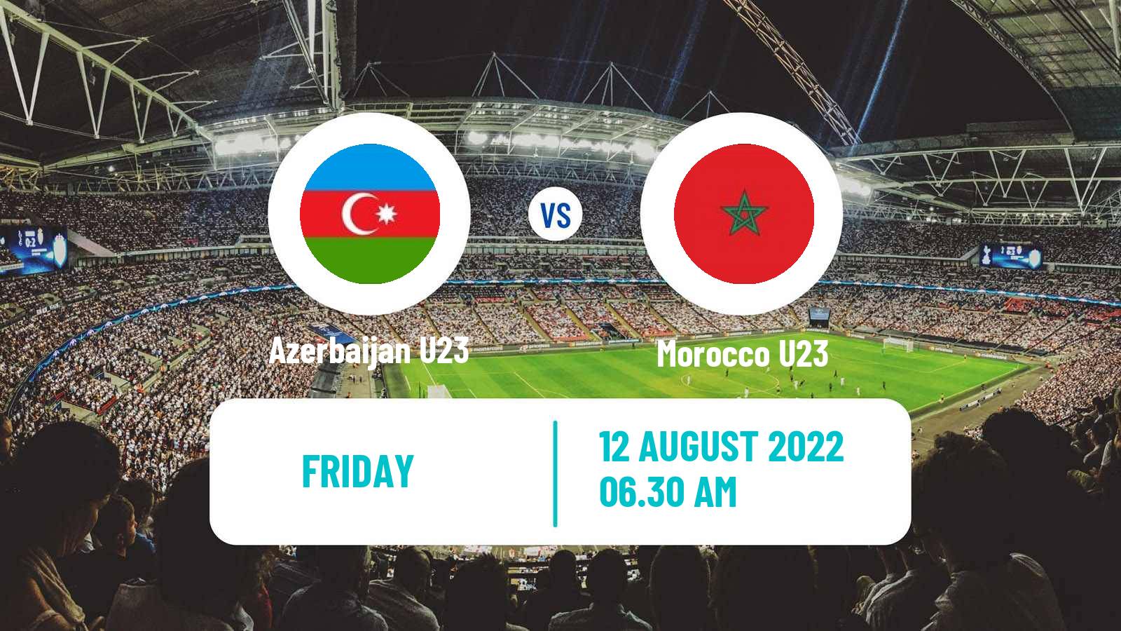 Soccer Islamic Solidarity Games Azerbaijan U23 - Morocco U23