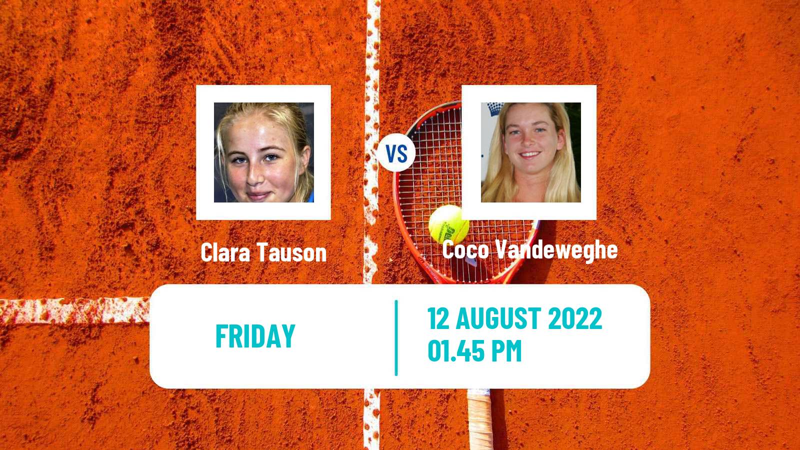 Tennis ATP Challenger Clara Tauson - Coco Vandeweghe