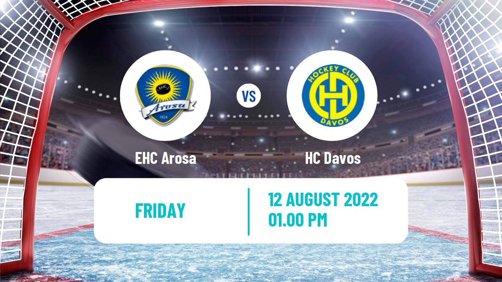 Hockey Club Friendly Ice Hockey Arosa - Davos