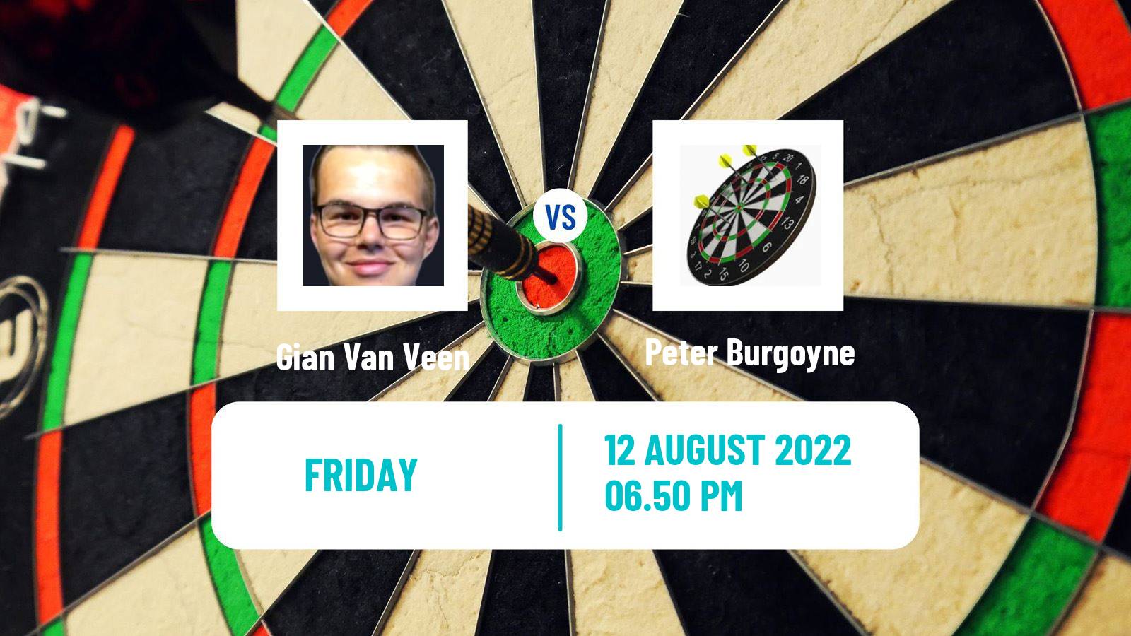 Darts Darts Gian Van Veen - Peter Burgoyne