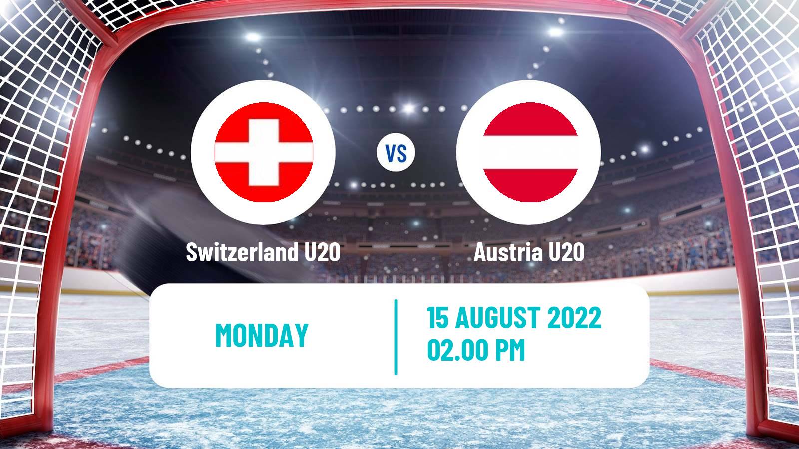 Hockey IIHF World U20 Championship Switzerland U20 - Austria U20