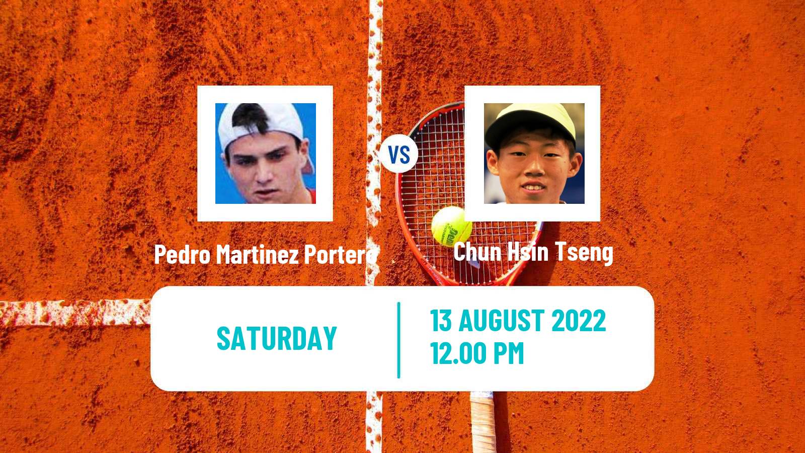 Tennis ATP Cincinnati Pedro Martinez Portero - Chun Hsin Tseng