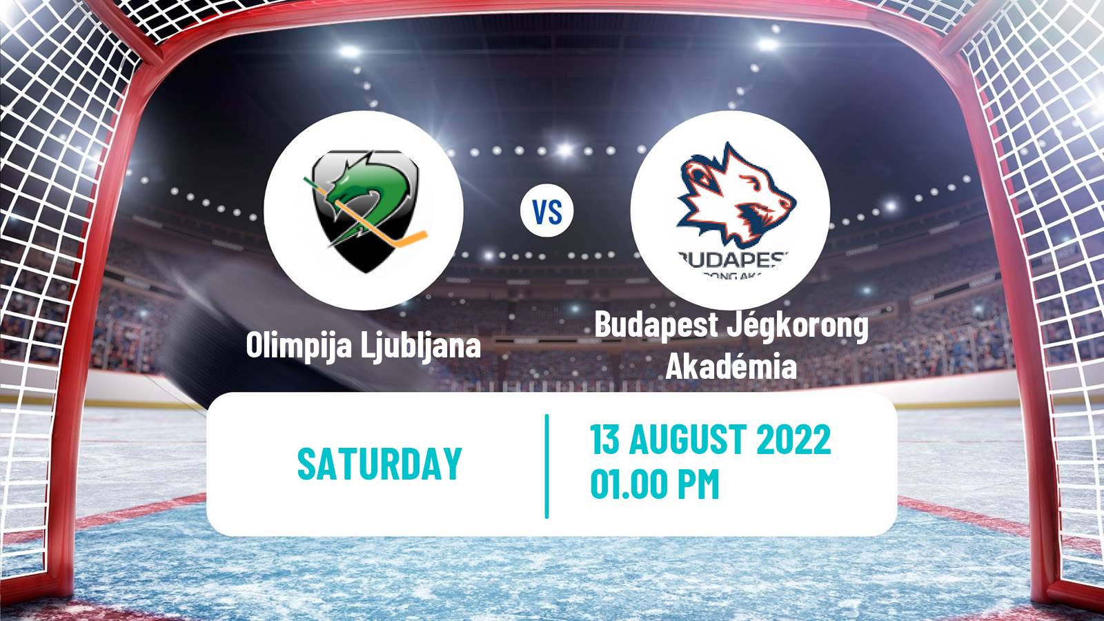 Hockey Club Friendly Ice Hockey Olimpija Ljubljana - Budapest Jégkorong Akadémia