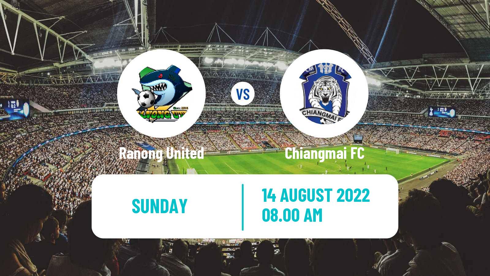 Soccer Thai League 2 Ranong United - Chiangmai