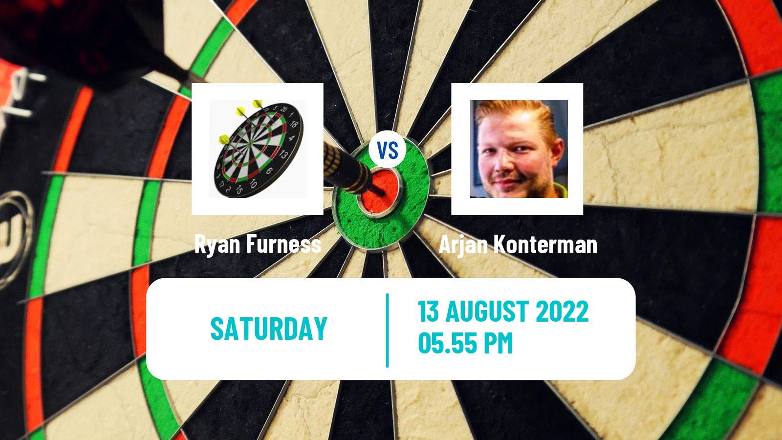 Darts Darts Ryan Furness - Arjan Konterman