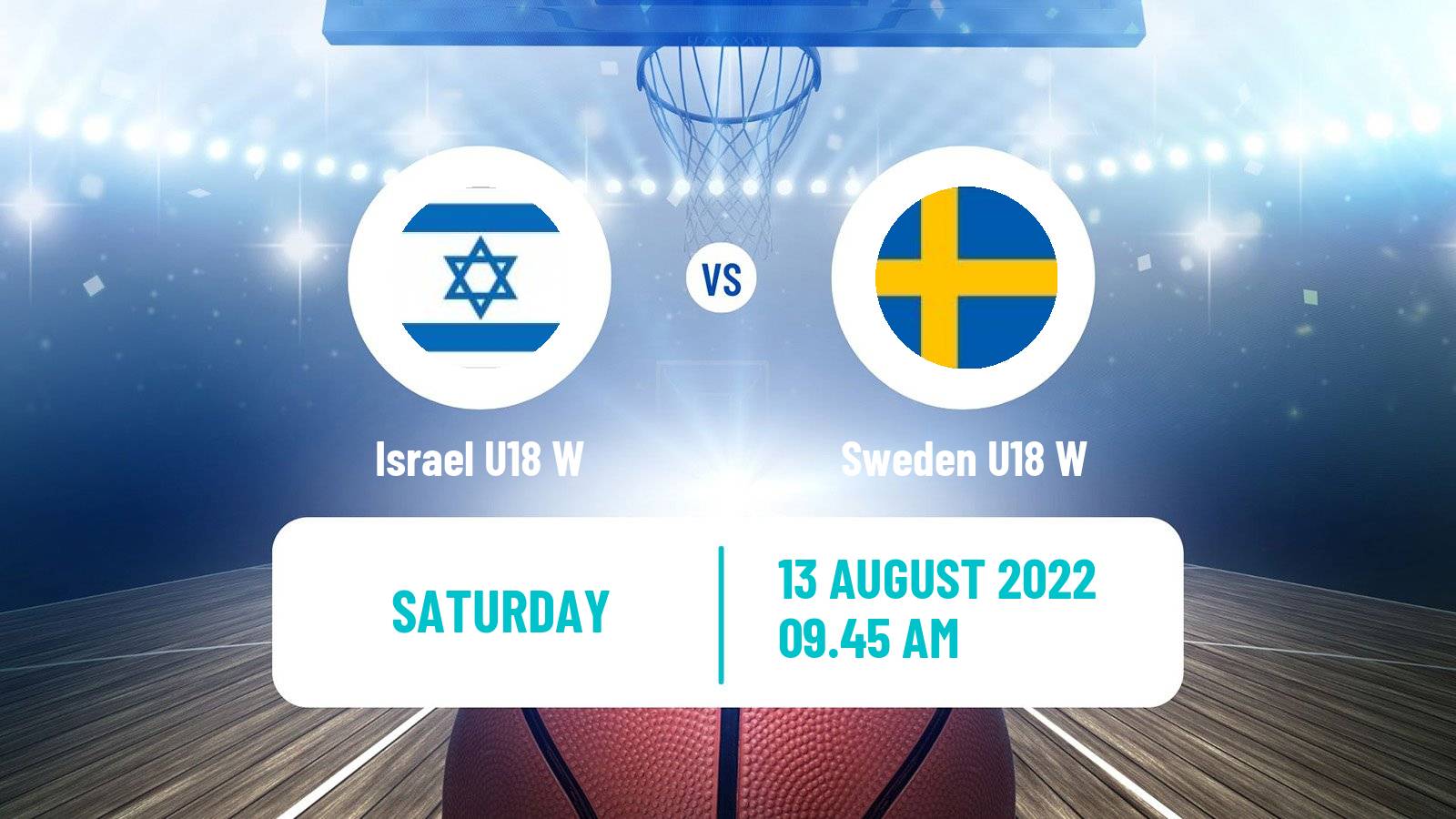 Basketball European Championship U18 Basketball Women Israel U18 W - Sweden U18 W