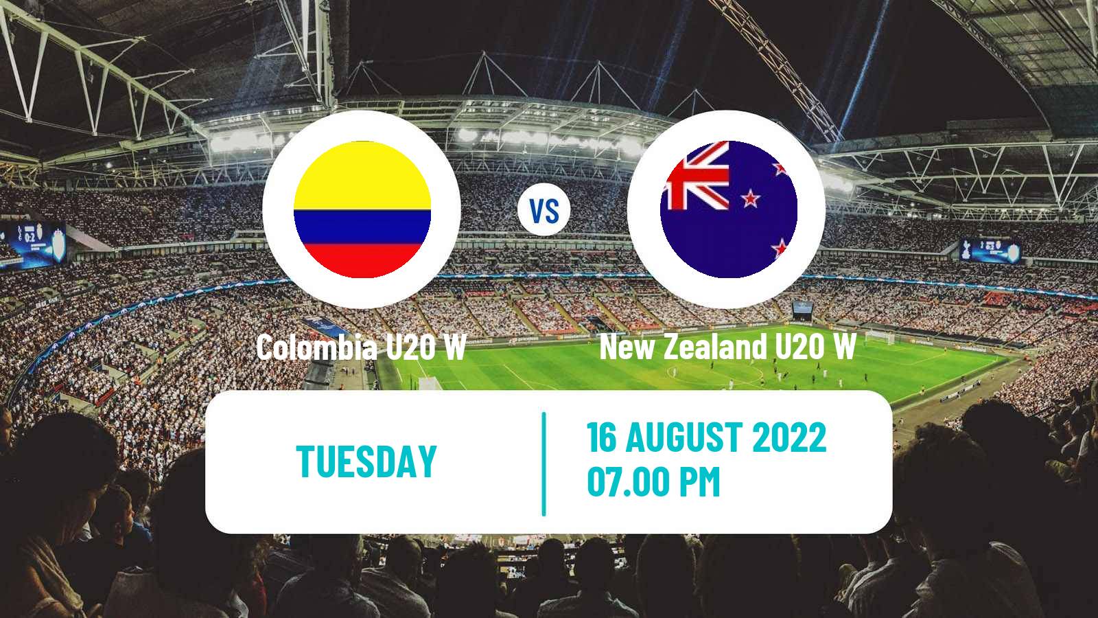 Soccer World Cup U20 Women Colombia U20 W - New Zealand U20 W