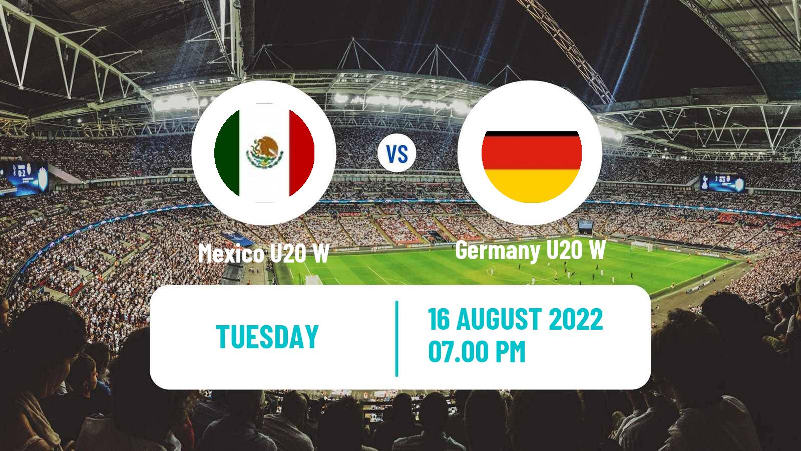 Soccer World Cup U20 Women Mexico U20 W - Germany U20 W