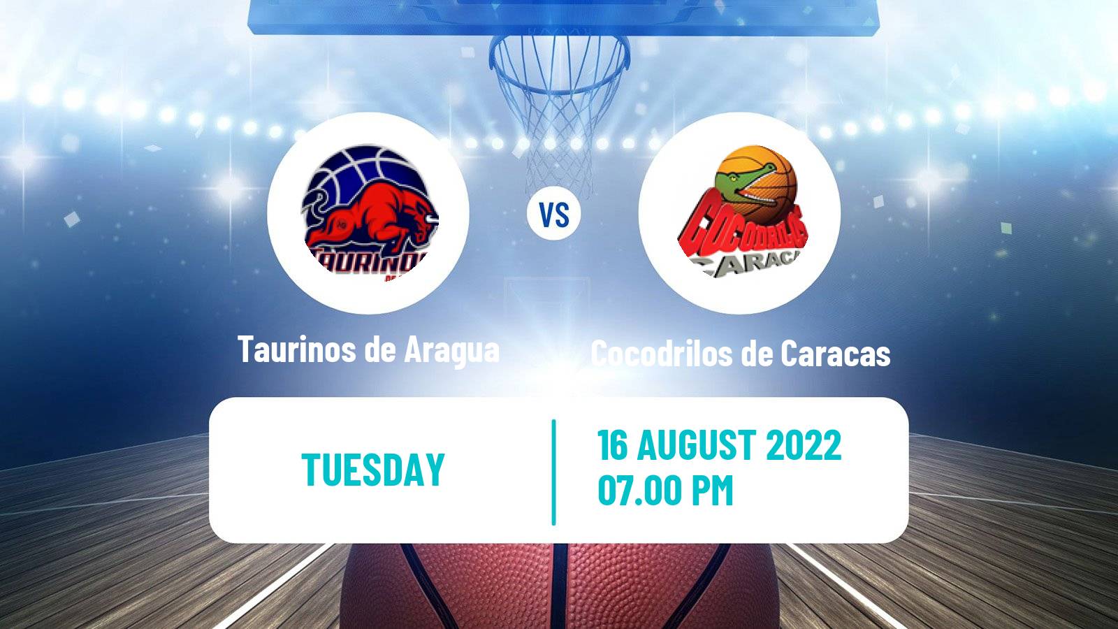 Basketball Venezuelan Superliga Basketball Taurinos de Aragua - Cocodrilos de Caracas