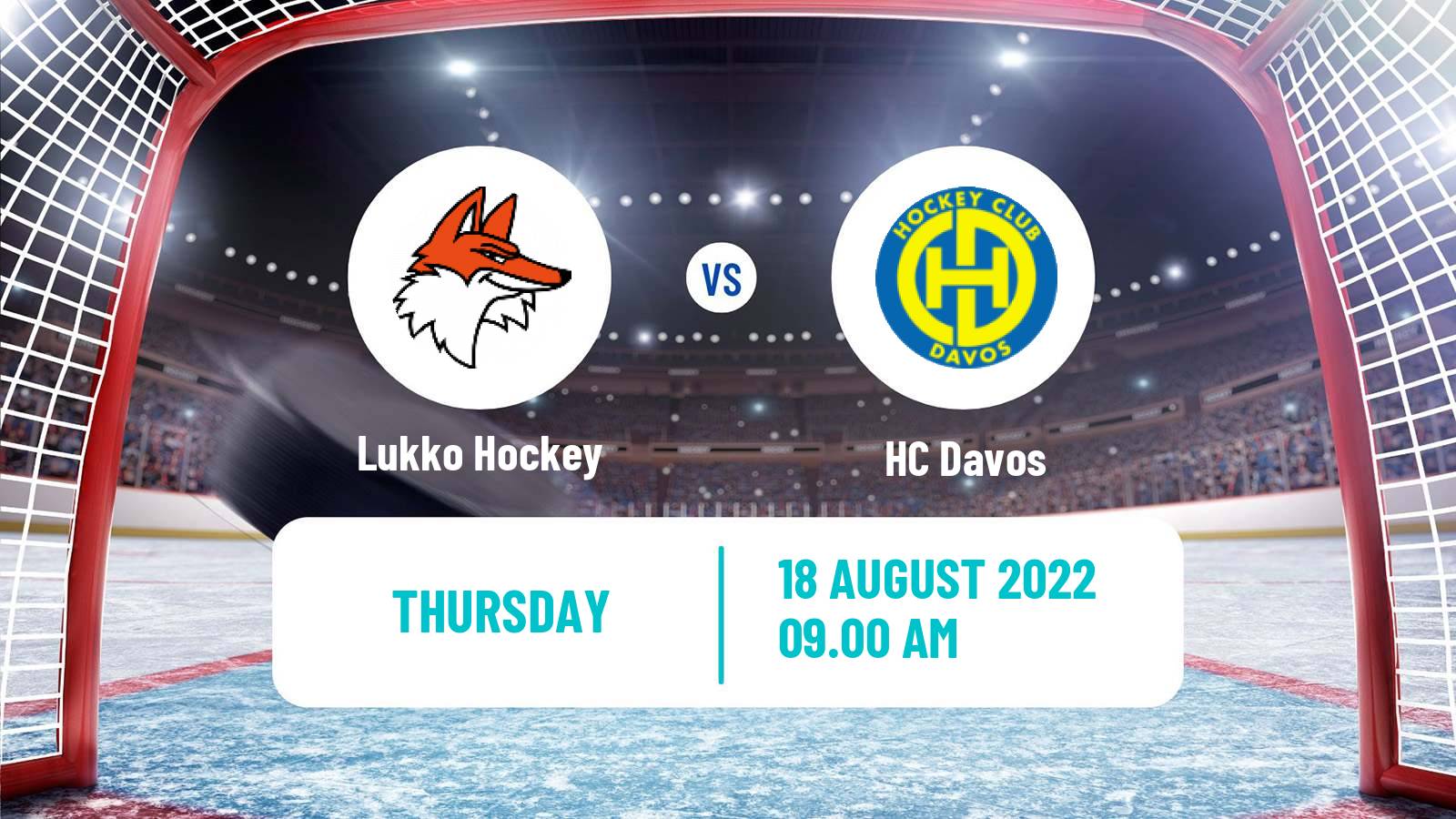 Hockey Club Friendly Ice Hockey Lukko - Davos