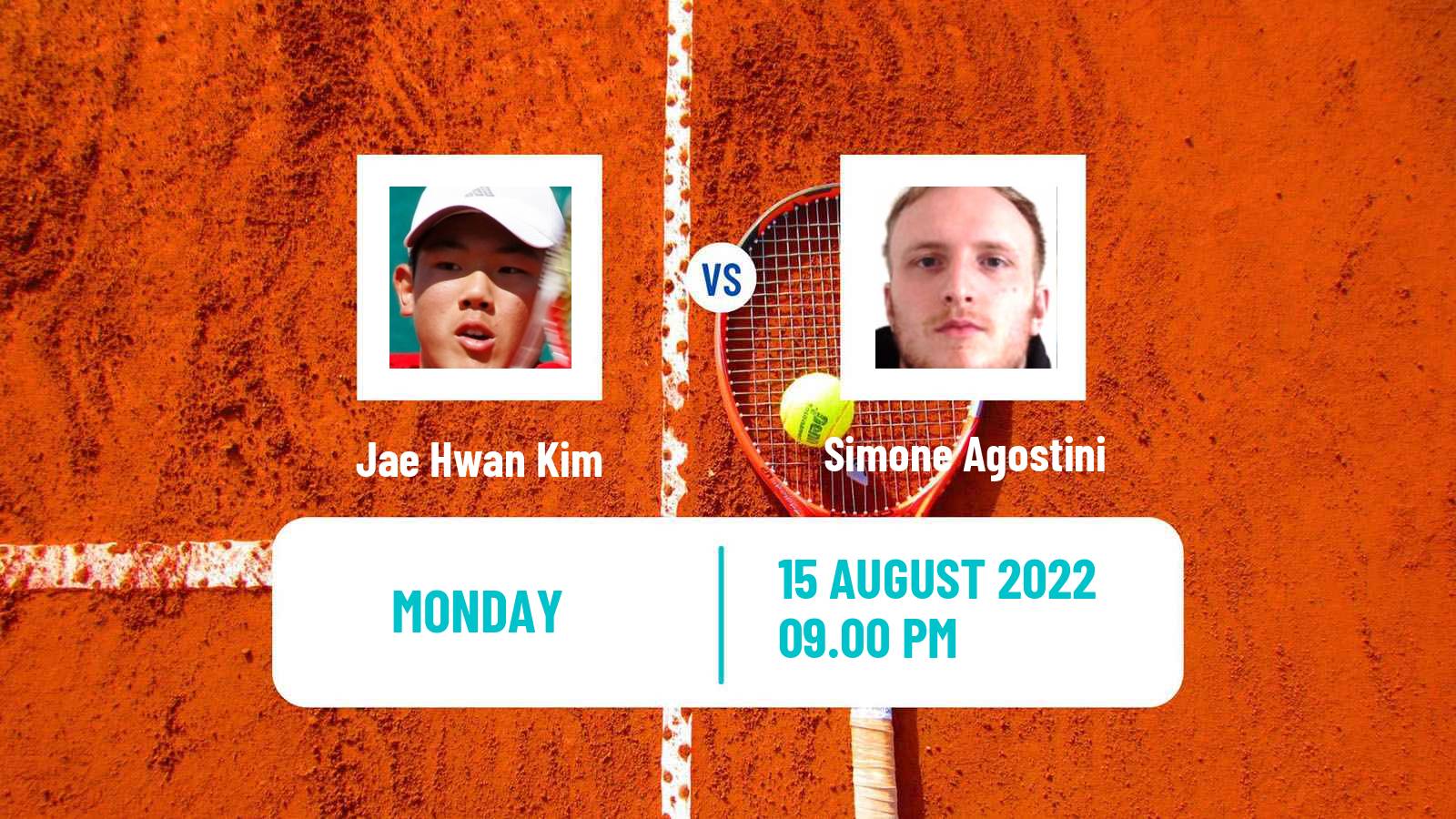 Tennis ITF Tournaments Jae Hwan Kim - Simone Agostini