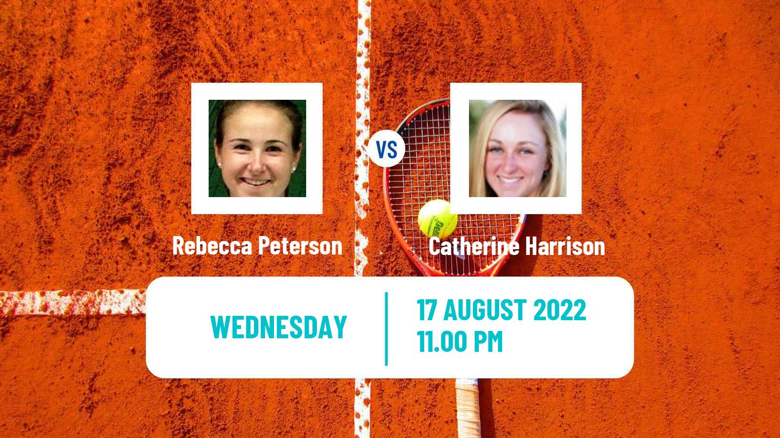 Tennis ATP Challenger Rebecca Peterson - Catherine Harrison