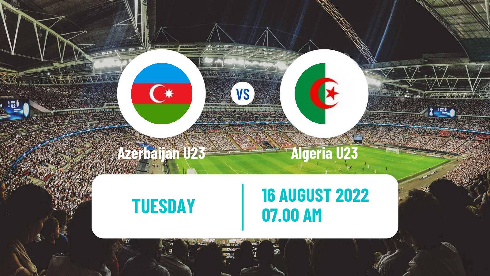 Soccer Islamic Solidarity Games Azerbaijan U23 - Algeria U23