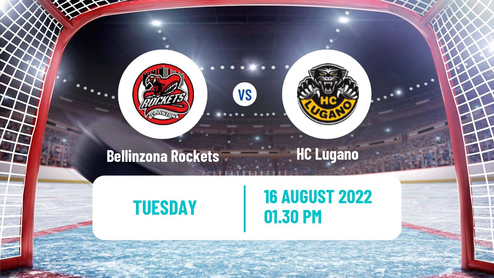 Hockey Club Friendly Ice Hockey Bellinzona Snakes - Lugano