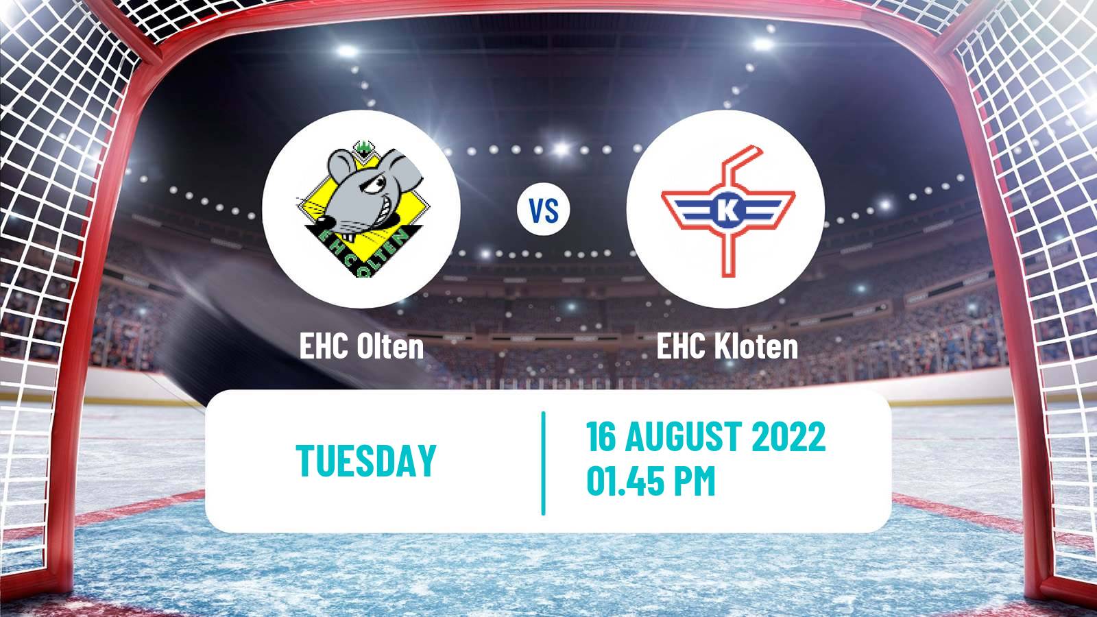 Hockey Club Friendly Ice Hockey Olten - EHC Kloten