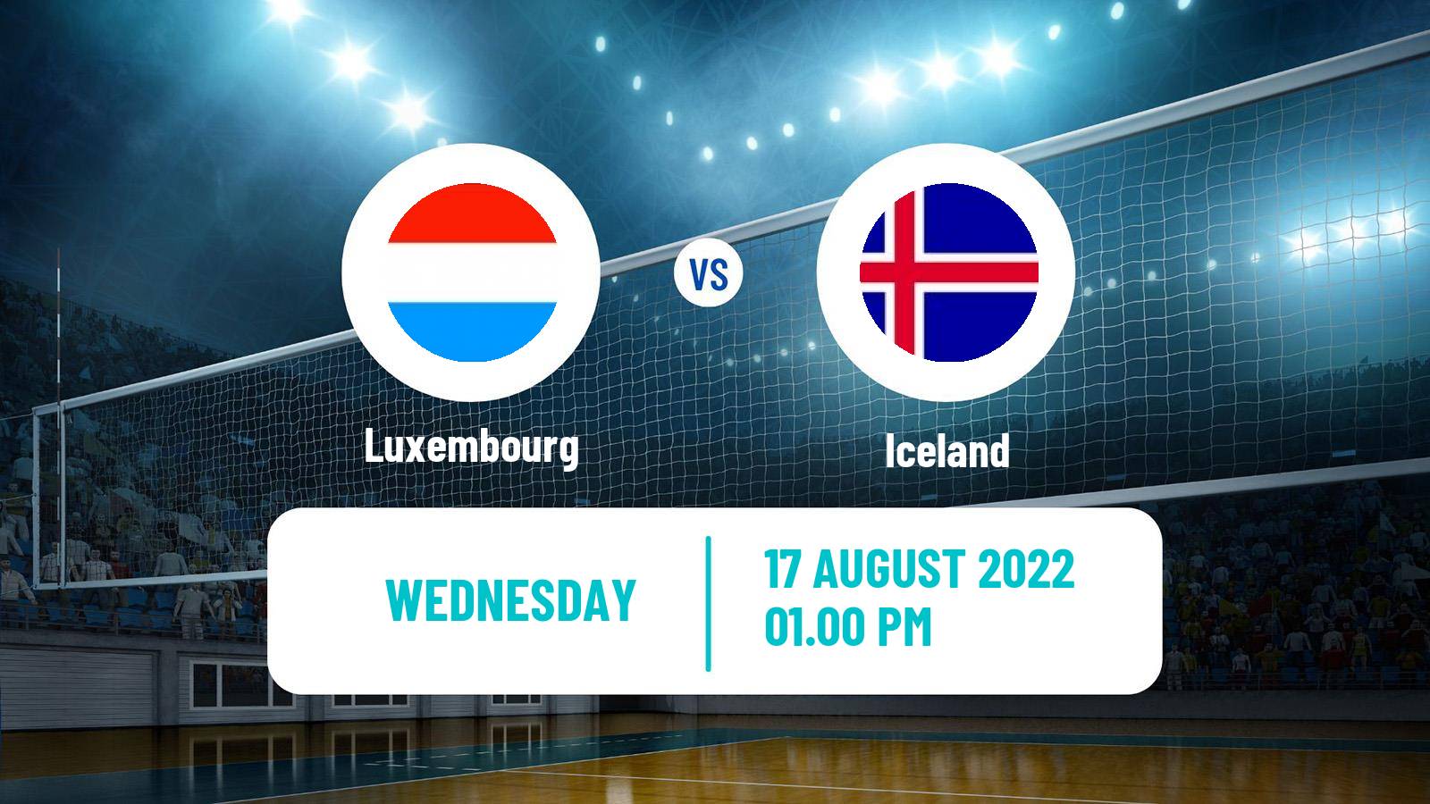 Volleyball European Championships Volleyball Luxembourg - Iceland