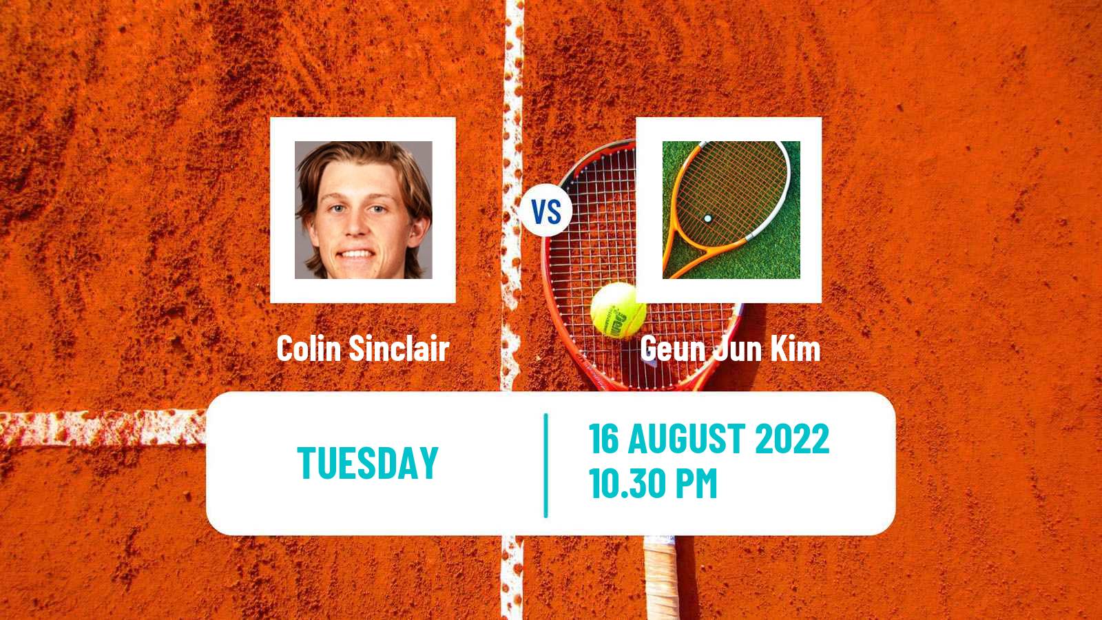 Tennis ITF Tournaments Colin Sinclair - Geun Jun Kim