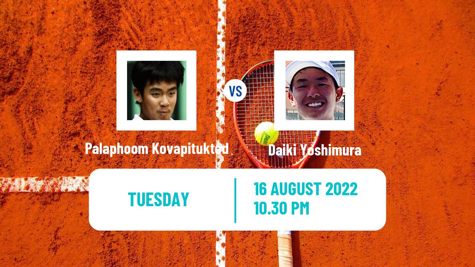 Tennis ITF Tournaments Palaphoom Kovapitukted - Daiki Yoshimura