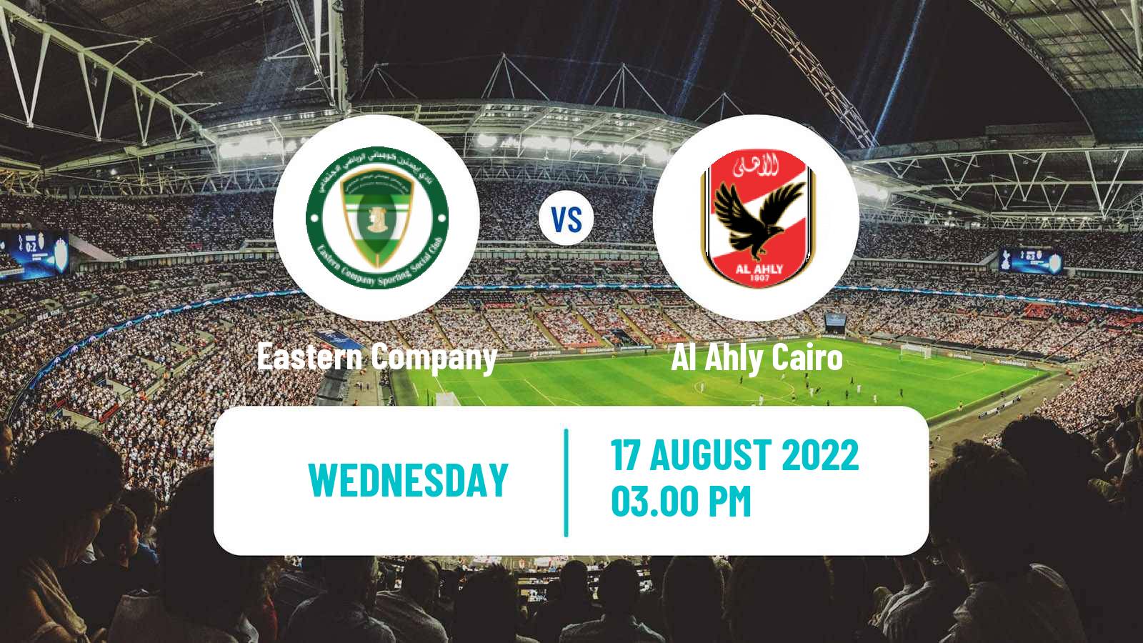 Soccer Egyptian Premier League Eastern Company - Al Ahly Cairo