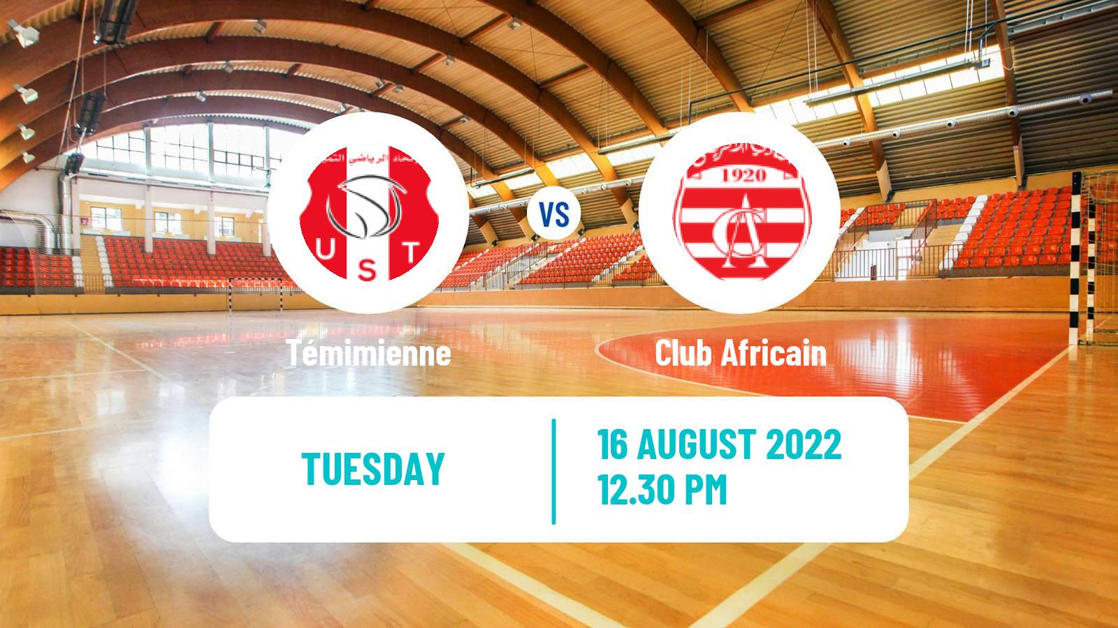 Handball Club Friendly Hanbdall Témimienne - Club Africain