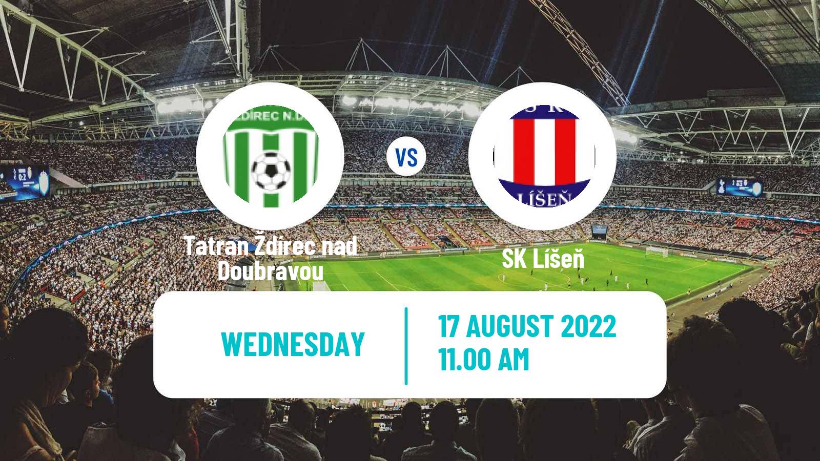 Soccer Czech Cup Tatran Ždírec nad Doubravou - Líšeň