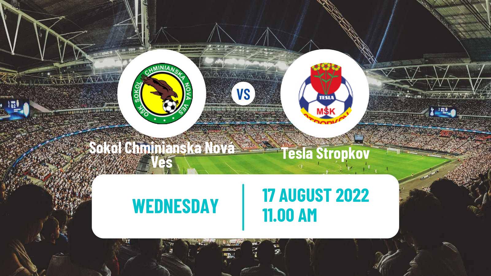 Soccer Slovak Cup Sokol Chminianska Nová Ves - Tesla Stropkov