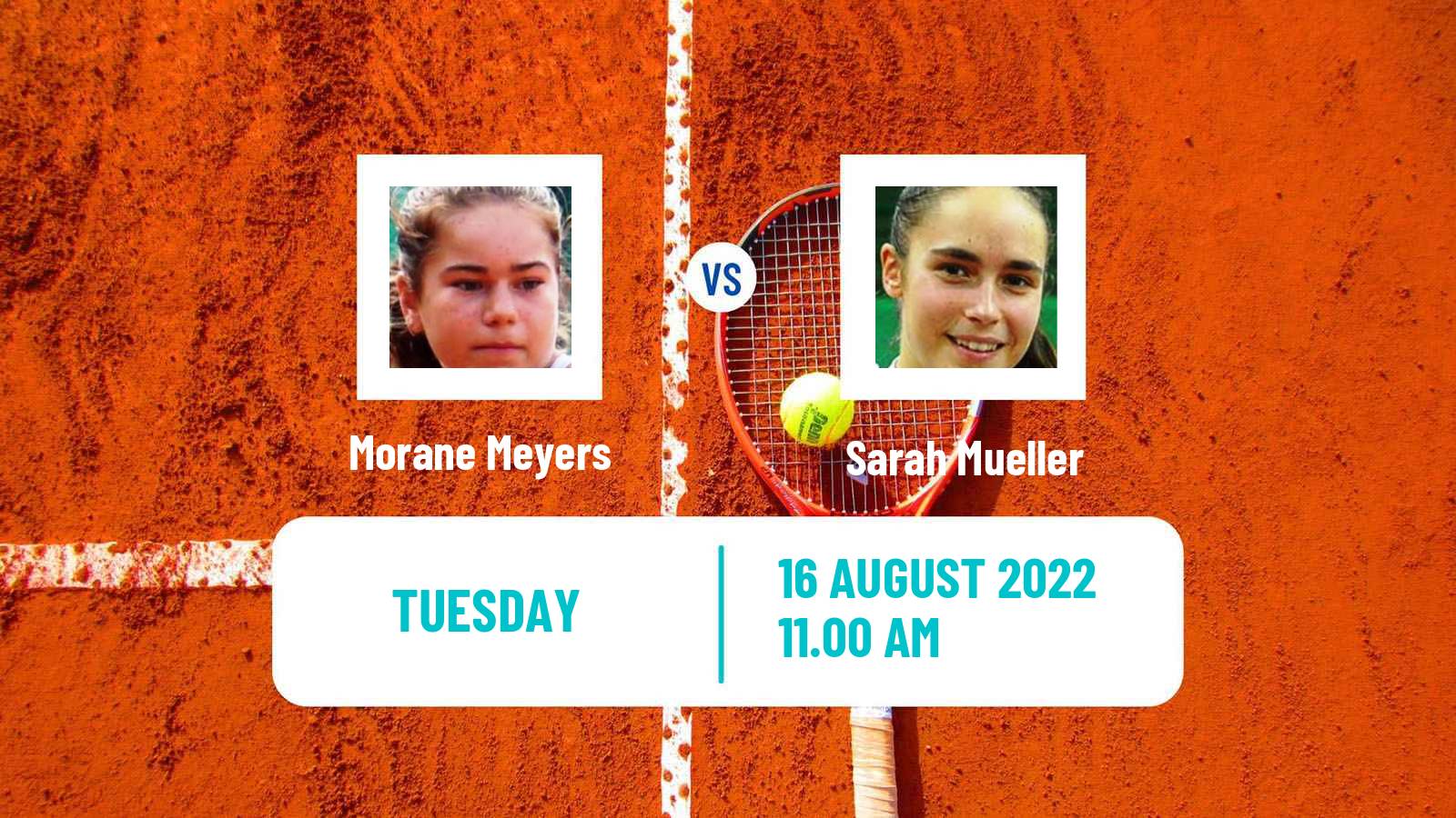 Tennis ITF Tournaments Morane Meyers - Sarah Mueller