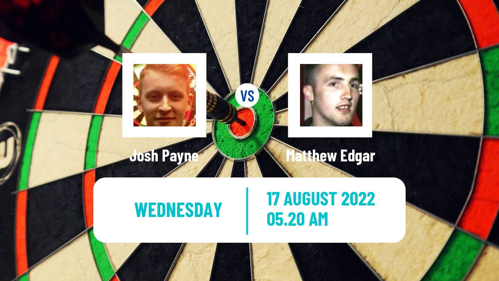 Darts Darts Josh Payne - Matthew Edgar