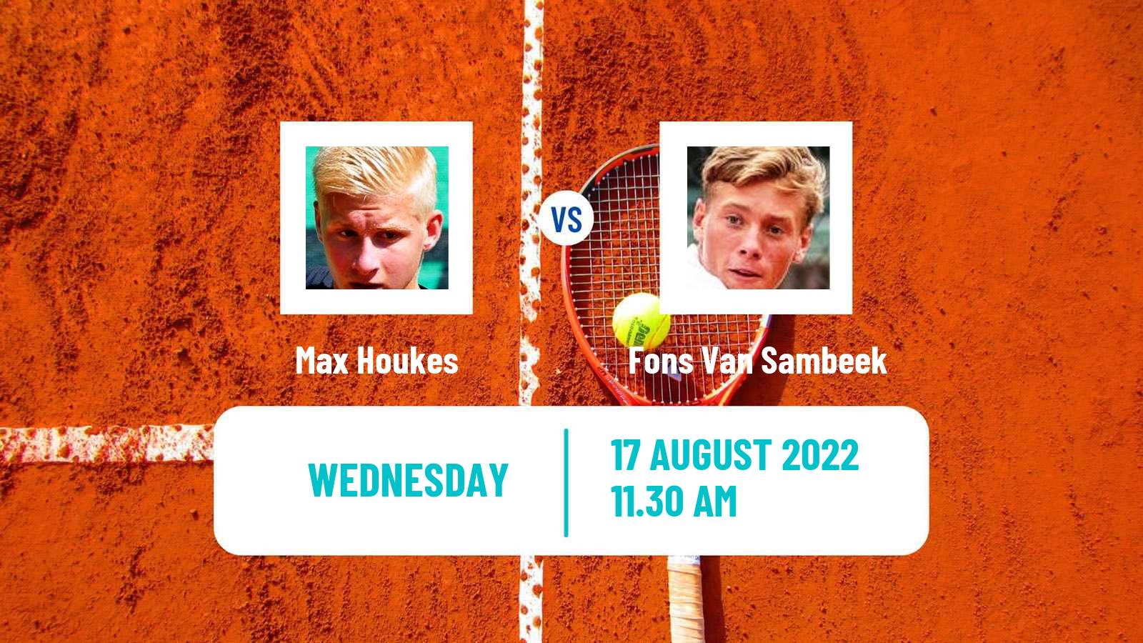 Tennis ITF Tournaments Max Houkes - Fons Van Sambeek