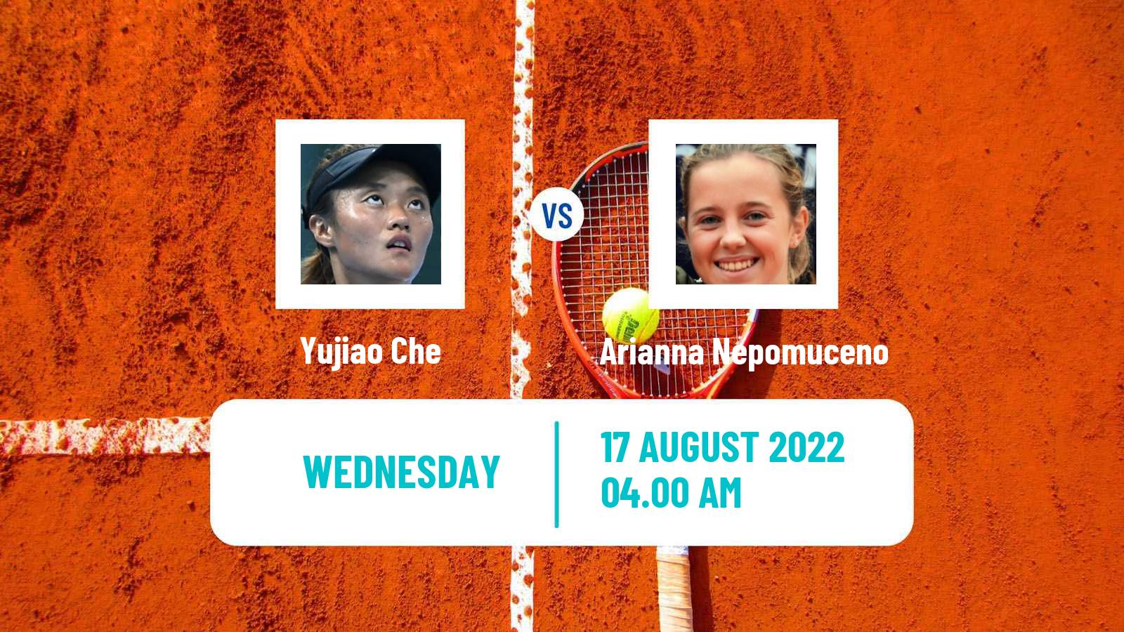 Tennis ITF Tournaments Yujiao Che - Arianna Nepomuceno