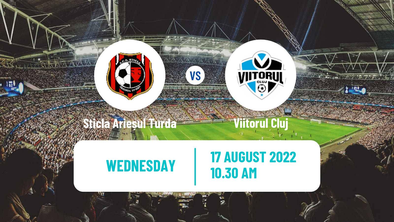 Soccer Romanian Cup Sticla Arieșul Turda - Viitorul Cluj