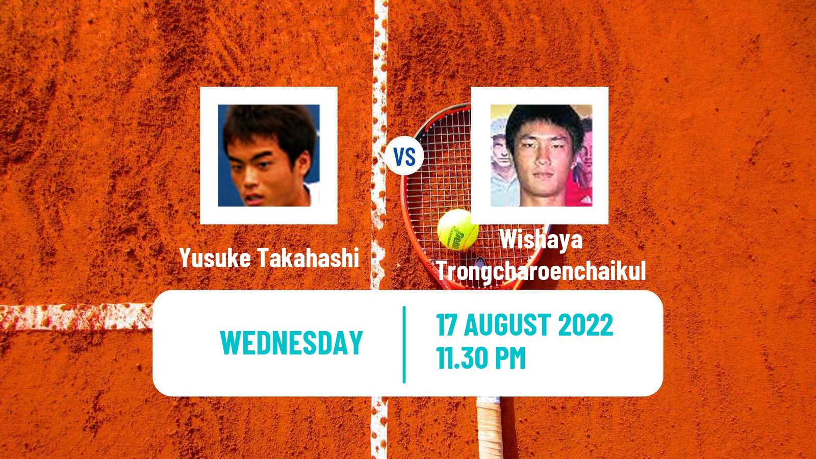 Tennis ITF Tournaments Yusuke Takahashi - Wishaya Trongcharoenchaikul