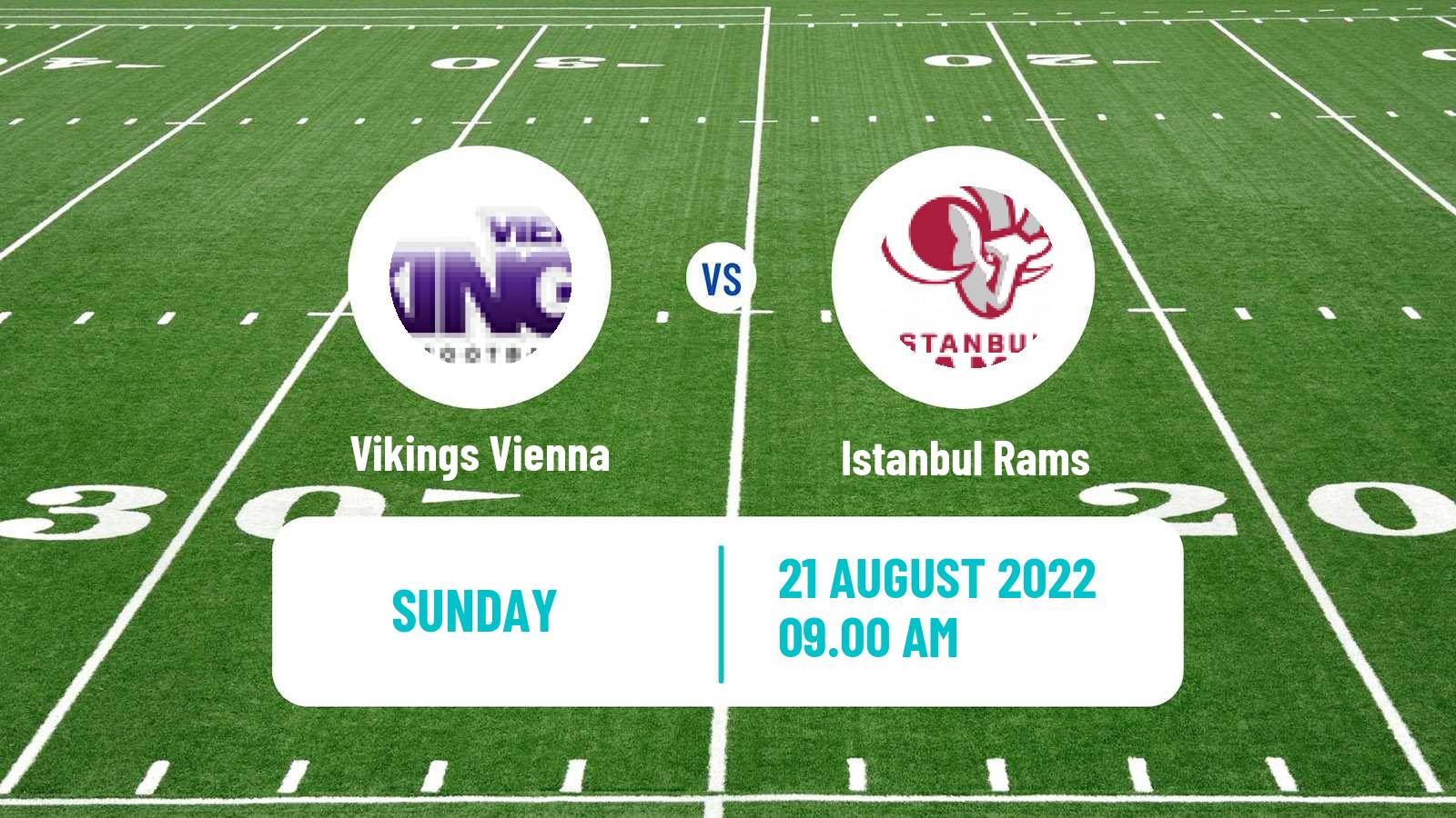 American football European League of American Football Vikings Vienna - Istanbul Rams