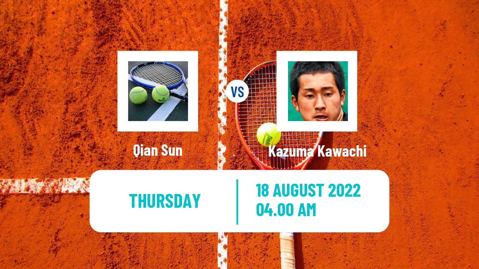 Tennis ITF Tournaments Qian Sun - Kazuma Kawachi