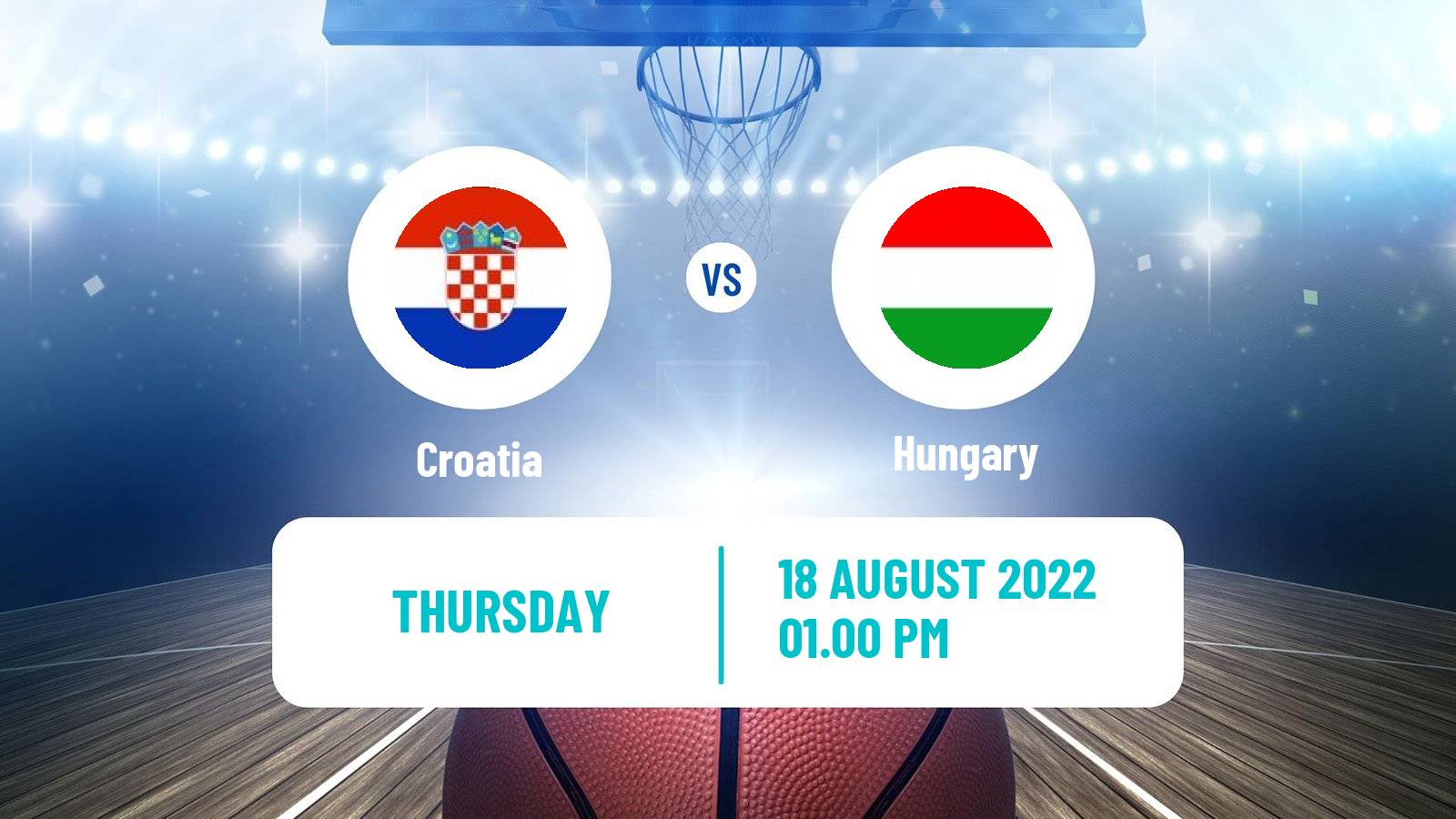 Basketball Friendly International Basketball Croatia - Hungary