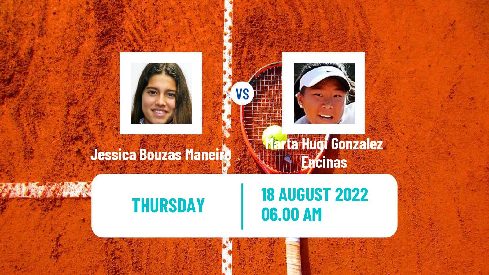 Tennis ITF Tournaments Jessica Bouzas Maneiro - Marta Huqi Gonzalez Encinas