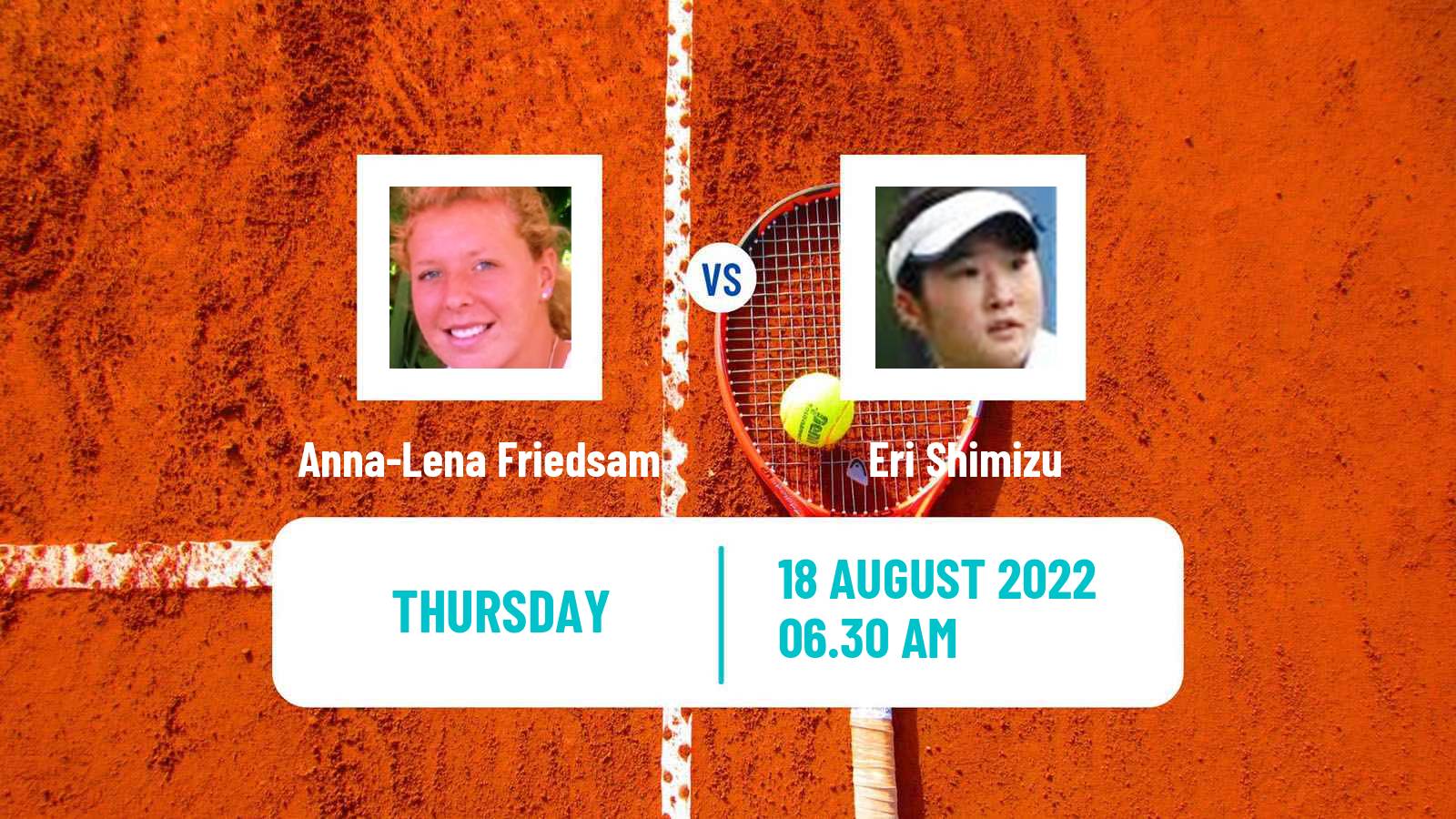 Tennis ITF Tournaments Anna-Lena Friedsam - Eri Shimizu