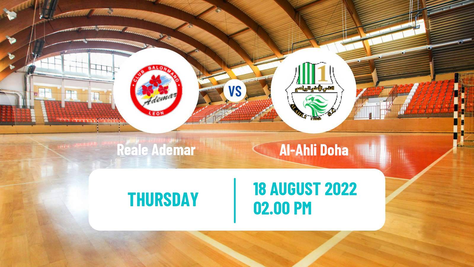 Handball Club Friendly Hanbdall Reale Ademar - Al-Ahli Doha