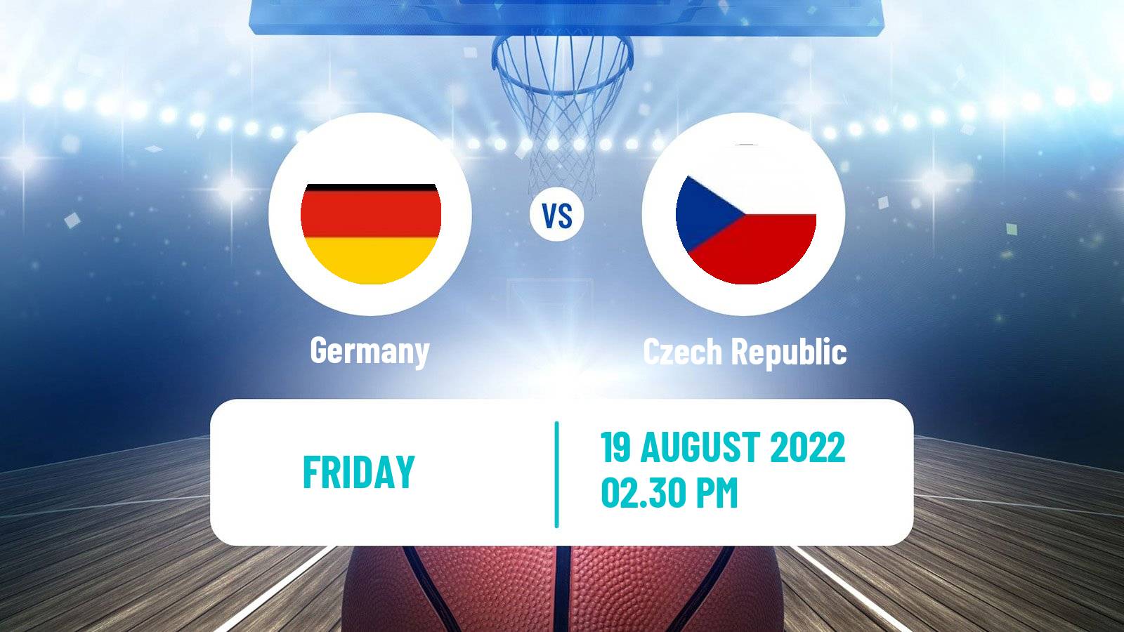 Basketball DBB Supercup Germany - Czech Republic