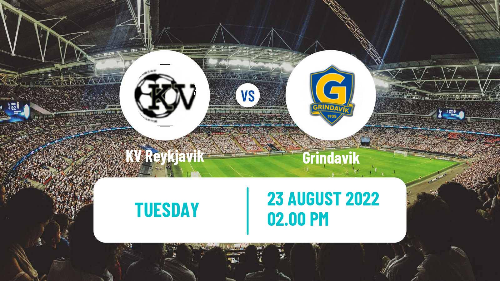 Soccer Icelandic Lengjudeildin KV Reykjavik - Grindavik