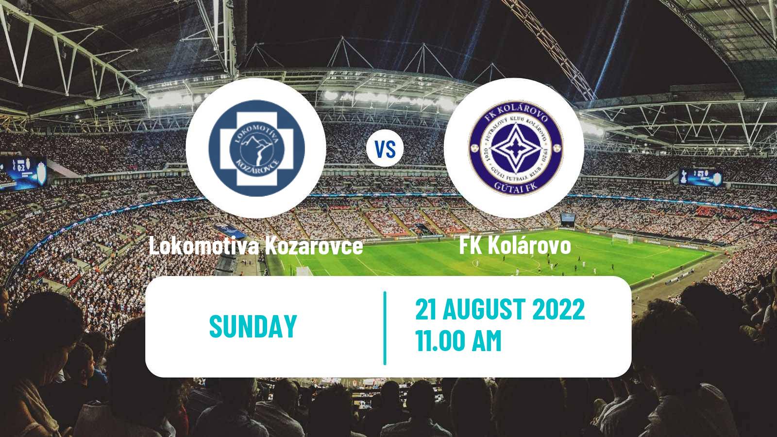 Soccer Slovak 4 Liga West Lokomotiva Kozarovce - Kolárovo