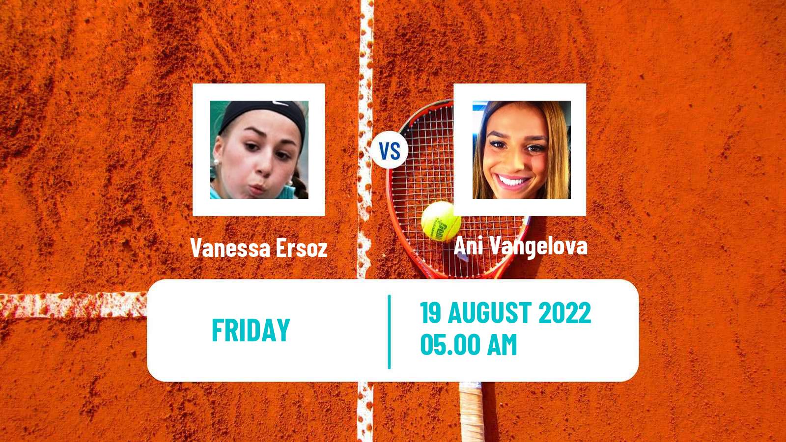 Tennis ITF Tournaments Vanessa Ersoz - Ani Vangelova