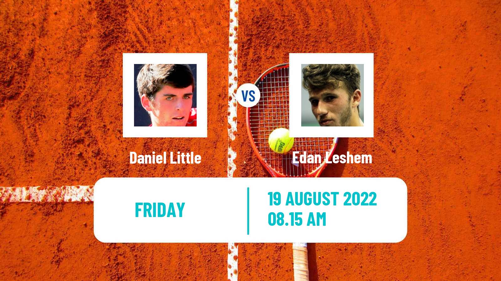 Tennis ITF Tournaments Daniel Little - Edan Leshem