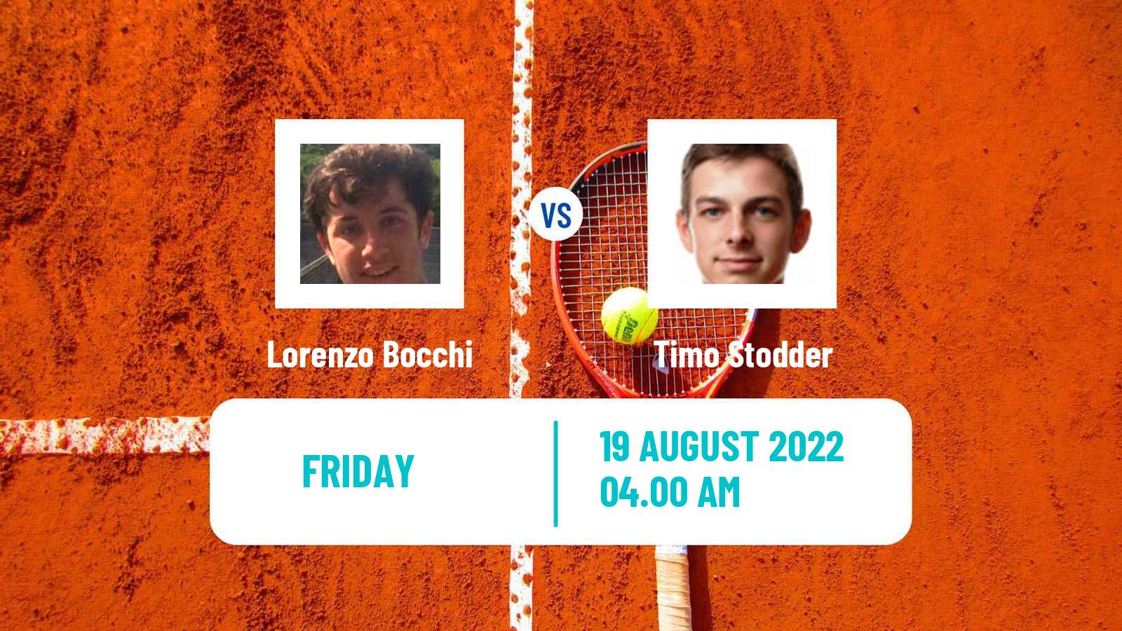 Tennis ITF Tournaments Lorenzo Bocchi - Timo Stodder