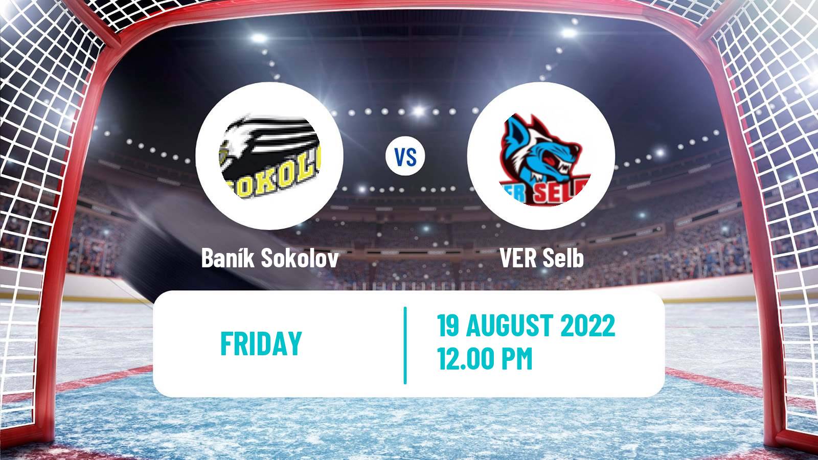 Hockey Club Friendly Ice Hockey Baník Sokolov - VER Selb