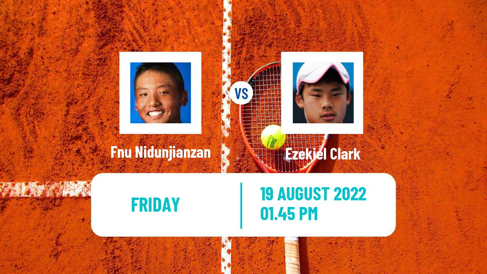 Tennis ITF Tournaments Fnu Nidunjianzan - Ezekiel Clark