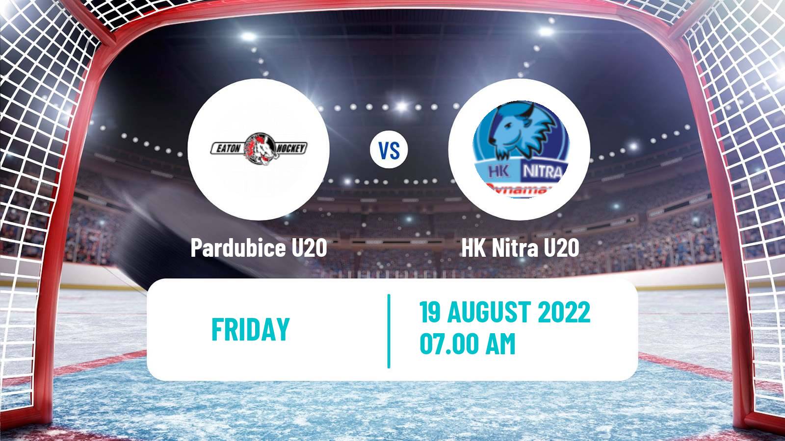 Hockey Club Friendly Ice Hockey Pardubice U20 - Nitra U20