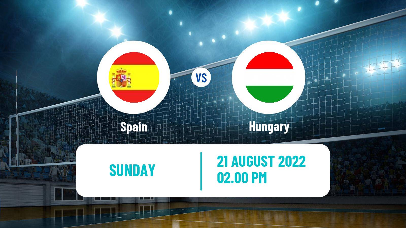 Volleyball European Championships Volleyball Spain - Hungary